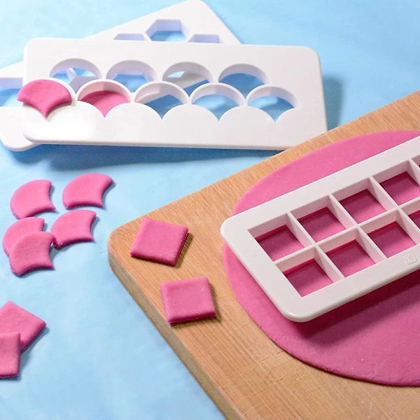 Kakeform Kakeform Fondantformer, Geometriske Kakeformer For Bursdagskake Cupcake Dekorasjon Rektangulær Pregestripe Rektangulær pregestripe Rectangular embossing strip