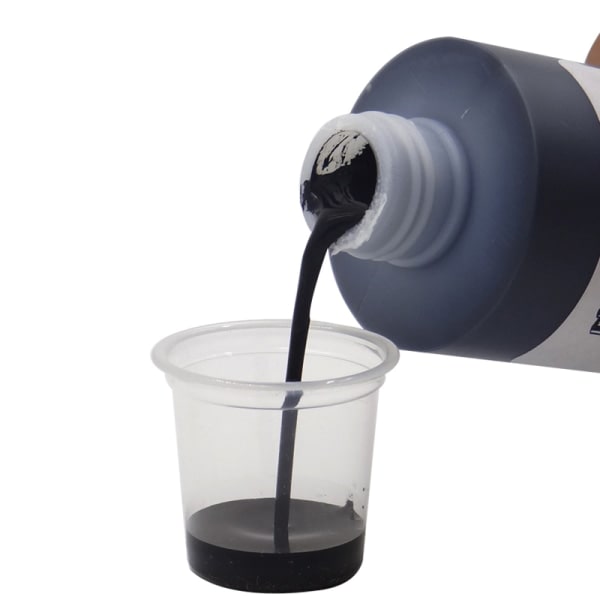 1 st 250 ml svart bläck kroppskonst målning