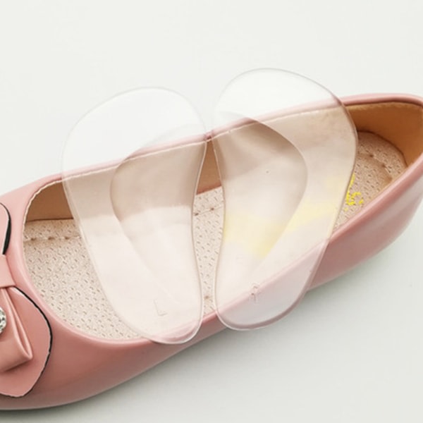 CDQ Einlagen für Schuhe - Mittelfuß-Pelotte zum Einkleben aus Transparent