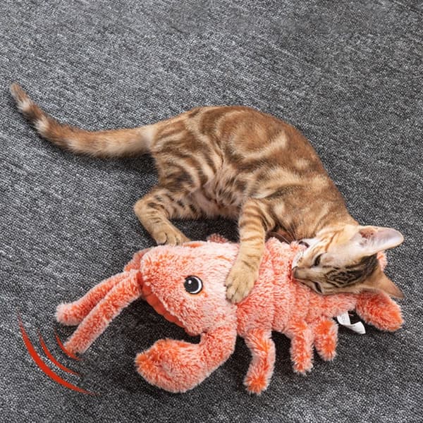 Floppy Lobster Hundleksaker Elektriska plysch Hundleksaker Hundtuggleksaker