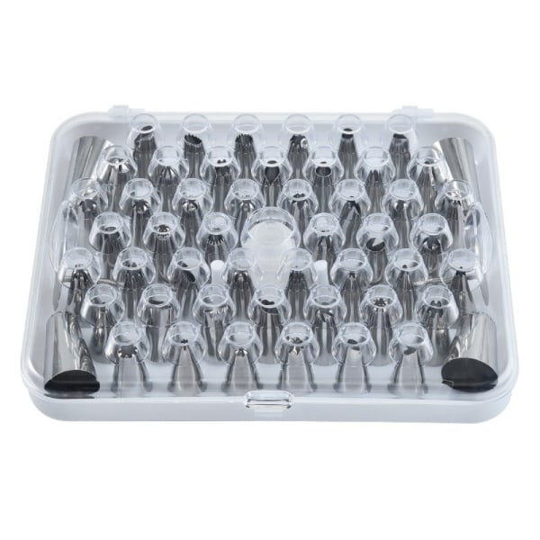 52 st Spritsmunstycken Set Rostfritt Stål Frosting Tips Tårta 52 pcs