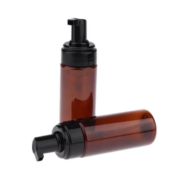 2 stk skummende såpedispenser Pumpflaske Makeup kosmetiske flasker
