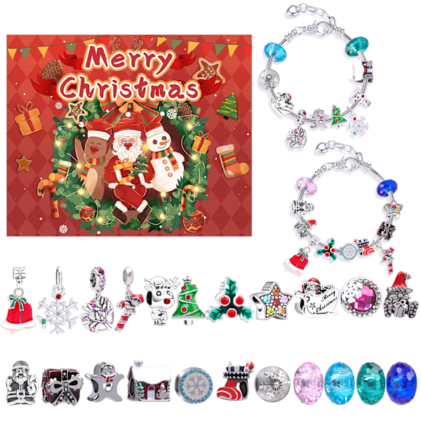 Julekalender 2023 - Smykke-adventskalender for barn Style 3