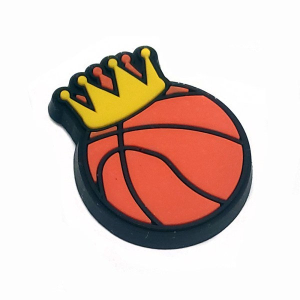 10-pack basketskocharm, träskor, blomma tecknad Ba