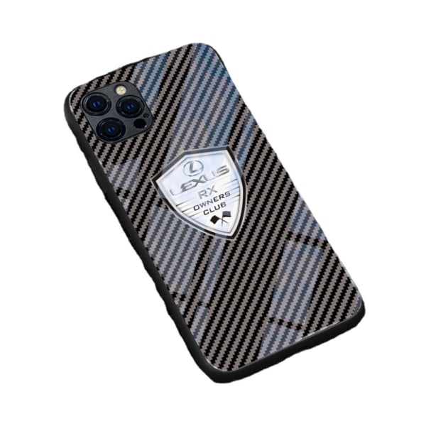 Phone case Phone case RX Shield Logotypskrift för iPhone Phone case i härdat glas iPhone11promax
