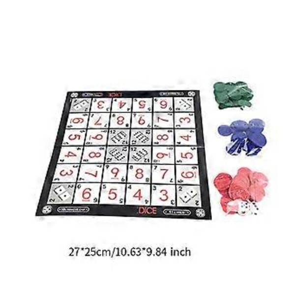Sequence Spel Lätt att Spela Spännande Brädspel för Vuxna 2-4 Spelare Resespel