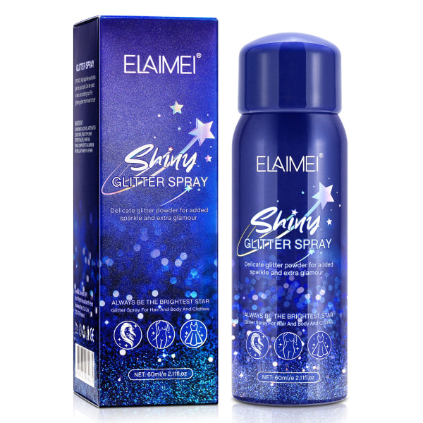 ELAIMEI Body Star Sky Flash spray 60ml Kuten kuvassa