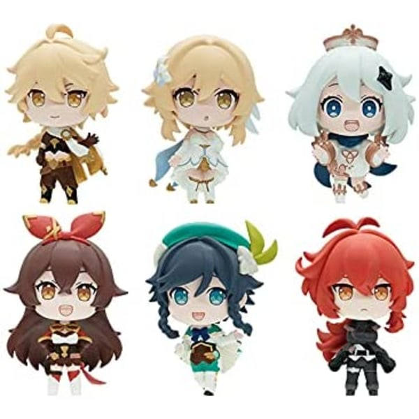 Kreativ Genshin Impact Capsule Collection Figur Vol.1 Set