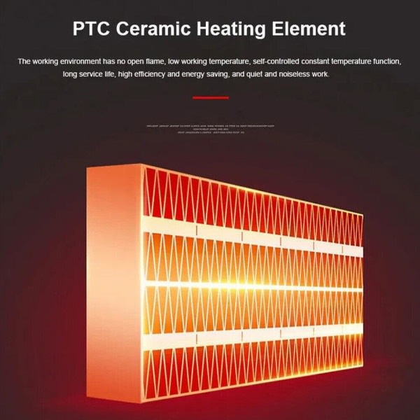 Plug-in varmere Keramisk elektriske vægvarmere Energisparande Omedelbar varmetimer