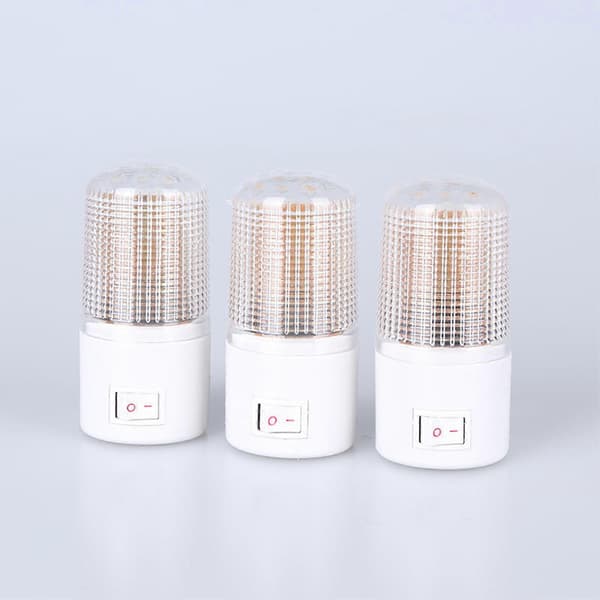 3W Plug-in LED Natlampe Manuel On/Off Sengelampe_tfrf