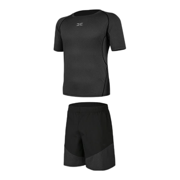 Aktive atletiske shorts for menn sett for trening, basketball zdq