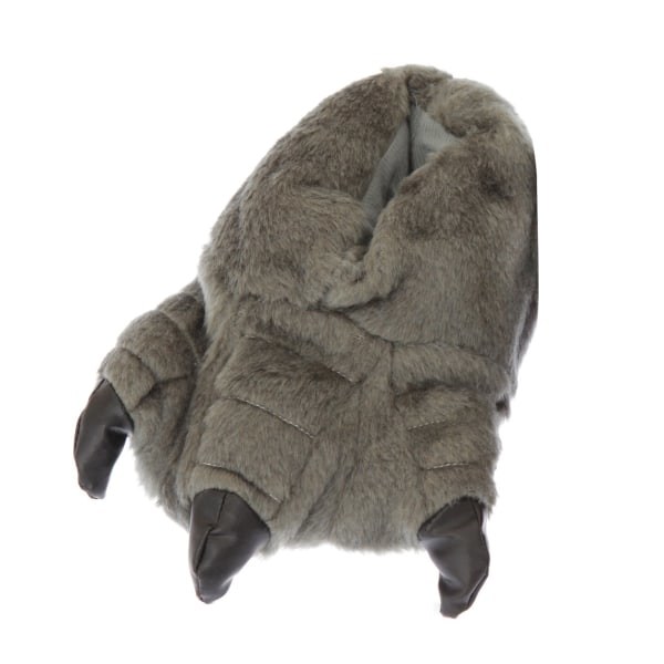 Barn/barn Monster Fötter Design inomhustofflor UK Sko 2-3, Grey UK Sko 2-3, EUR 35-36 (störst)