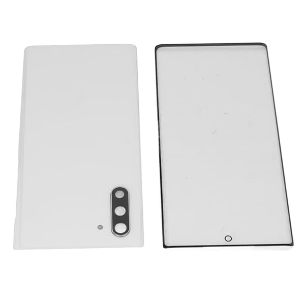 Erstatningsglasbagside Frontskærm Glas Reparationssæt til Samsung Galaxy Note 10