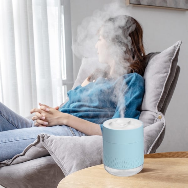 CDQ Kannettava ilmankostutin, Mini Cool Mist ilmankostutin yösinisellä