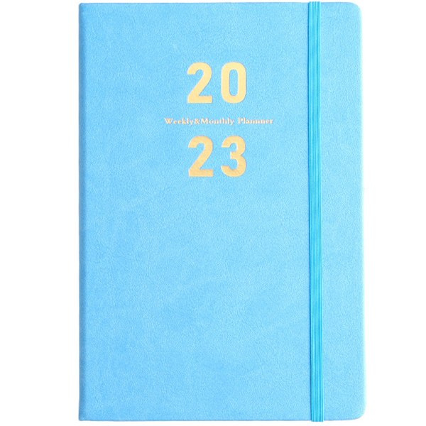 Planlægger 2023, 2023 Agenda Hard Face Notebook med pen