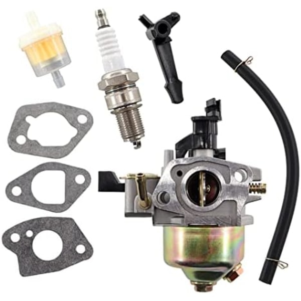 Forgasser med pakning, drivstoffilter for Loncin G160 G200 G200F LC168 F-2 6,5hk 196cc motorer 170020406-0004