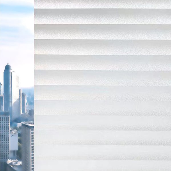 CDQ Persienner mønster fönster frostat glas klistermærke genomskinligt ogenomskinligt
