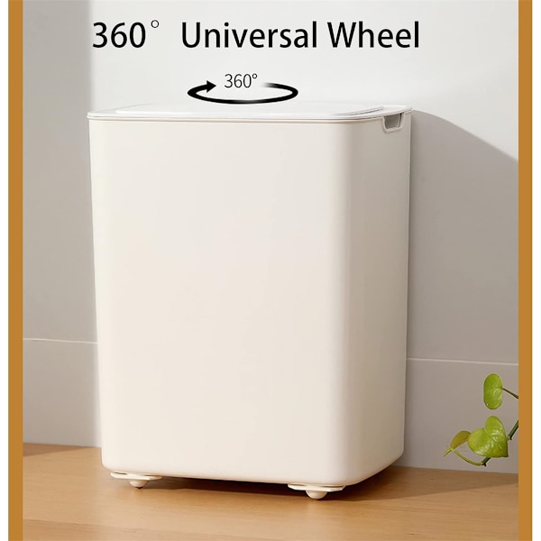 360° Rotation Hjul med Kuglelejer i Rustfrit Stål, Selvklæbende, Robust til Hvidevarer