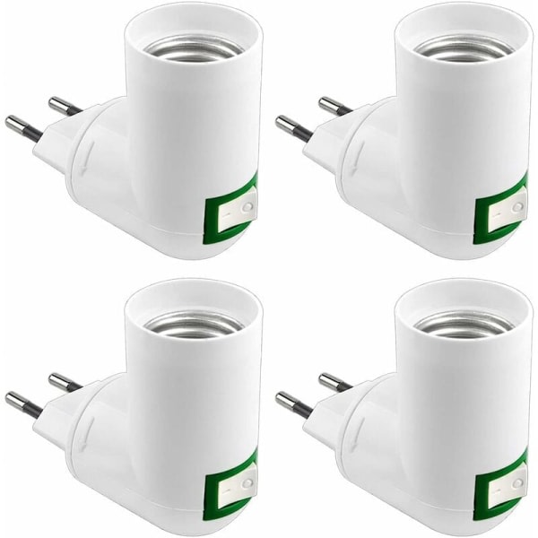 E27 Sockel med trådlös switch, LED lamphållare, AC 230V, E27