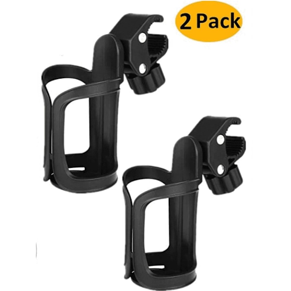 Cykelkopphållare - 360° Rotering, Verktygsfri, Vattenflaska, 2-pack