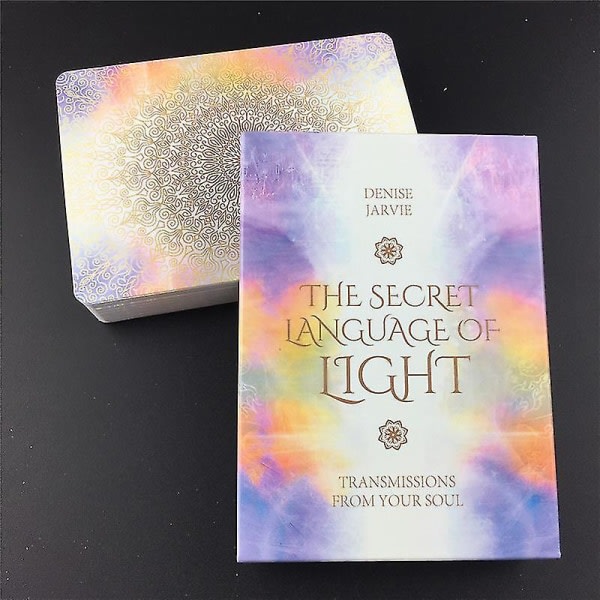 Oracle The Secret Language Of Light Tarot Oracle Card Board Deck Games Spelkort för festspel44st Ts47 zdq