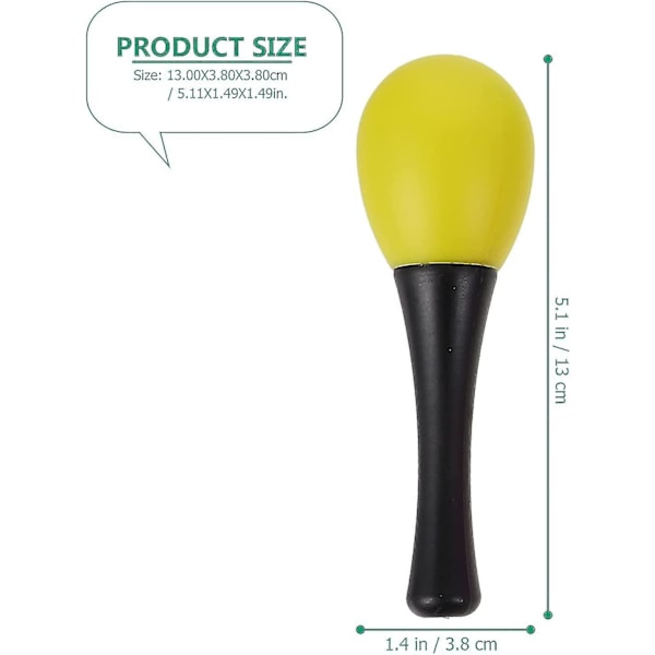 10 stk Sand Hammer Mini Maracas Ægrastere Baby Rasler Shaker Legetøj DIY Musikinstrument Pædagogisk Legetøj