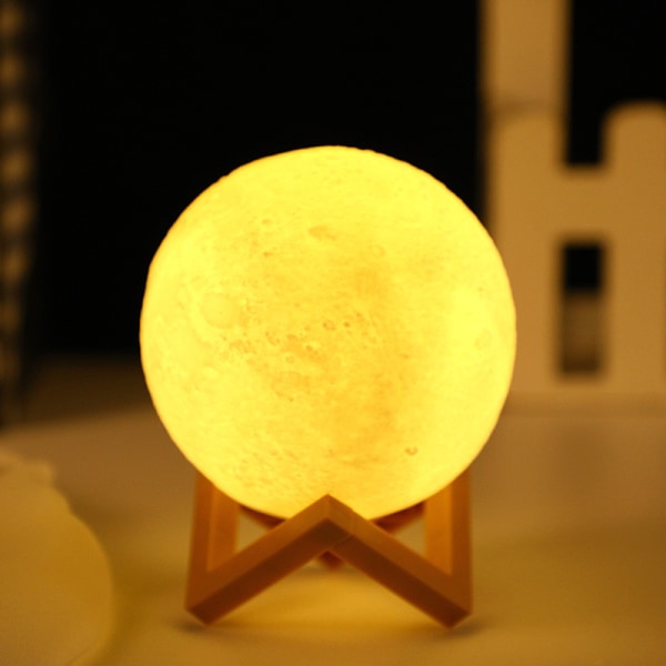 Lapsi DIY planeetta valo kuuvalo led yövalo 10cm