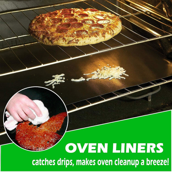 Ugnsfoer - Store Non-Stick Heavy Duty ugnskapper