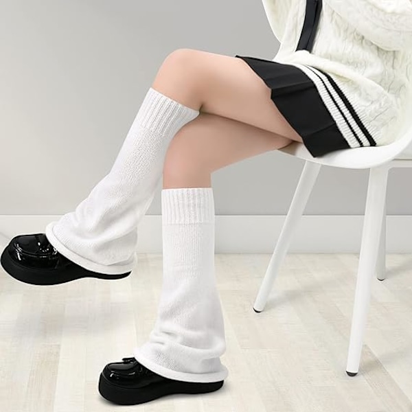 Säärystimet Kawaii Säärystimet Y2K Harajuku Säärystimet Tytöille Naisille Gyaru Söpöt Säärystimet Goth Lolita Asusteet