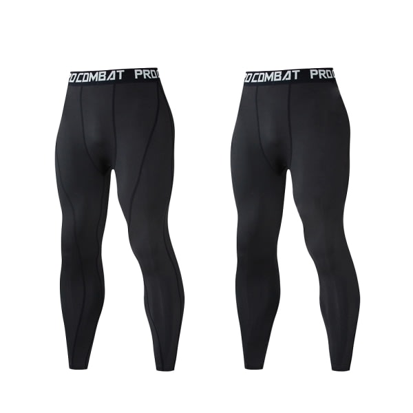 Kompresjonstights for menn Athletic Leggings med zdq