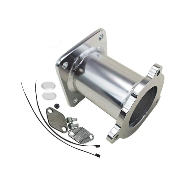 Aluminium EGR-fjerningsett Blanking Bypass for 5-serien E60 E61 E61n 520i 525d 530d 535d Fjern Kit V Sølv none