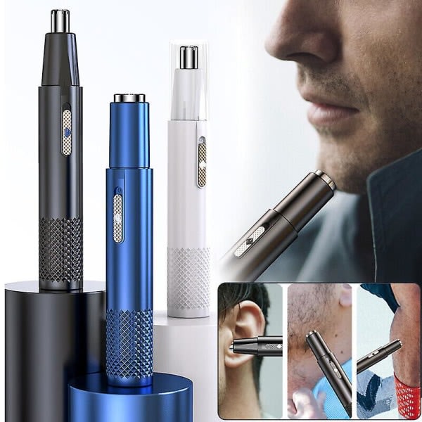 Elektrisk Nose Ear Hair Trimmer Remover Men Professionell Uppladdningsbar Clipper USB