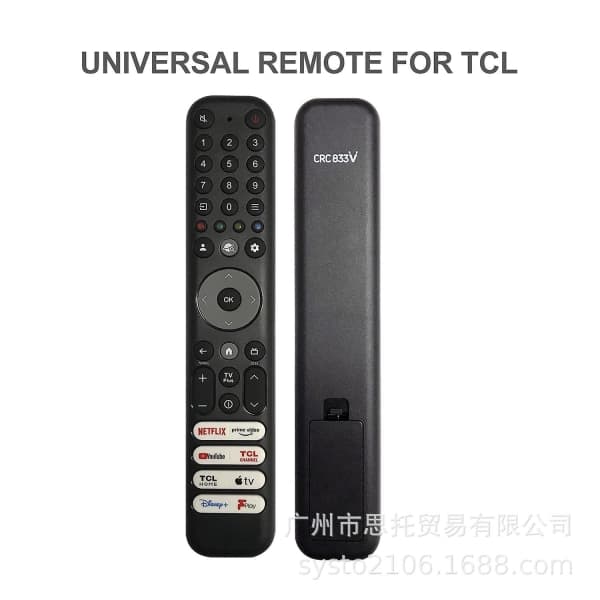 CRC833V Fjärrkontroll för TCL 2023 C745 C845 TV_tfrf
