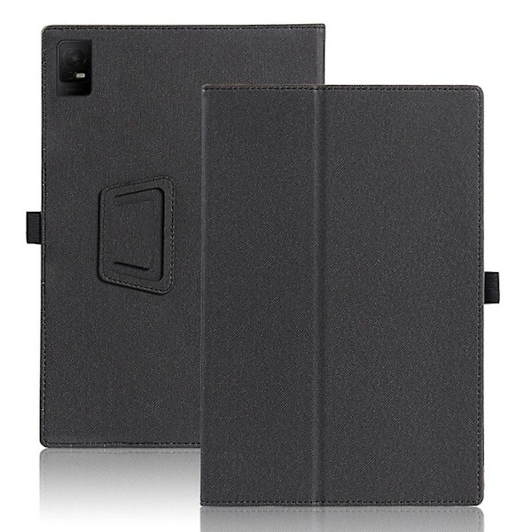 Etui til TCL Tab 10 Gen 2 tablet, Stativ, Hudvenligt PU-læder, Fuldt Beskyttende Etui - Sort-WELLNGS