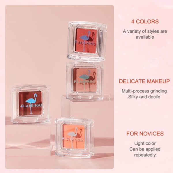 1. Face Make Up Blusher Single Color Mini Cosmetic Blush