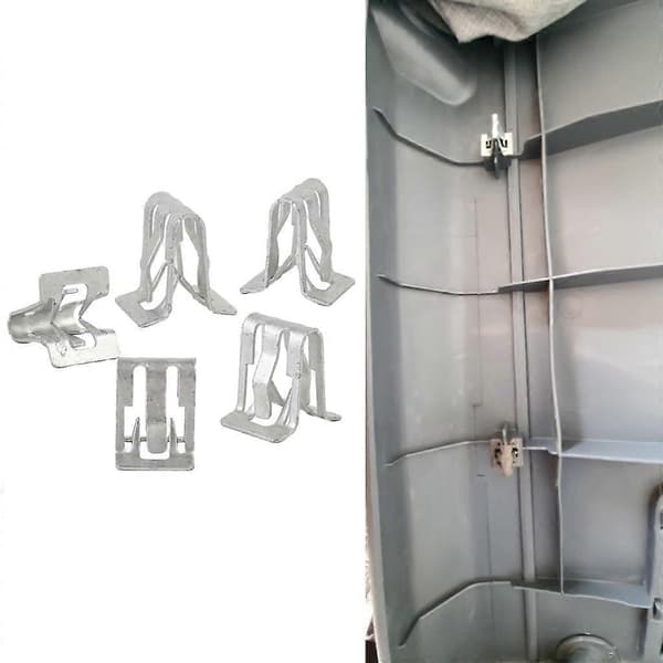 Universal Bilfäste Fästelement Instrumentbräda Trim Panel Snabb Järnklämma Spänne 100st_tfrf