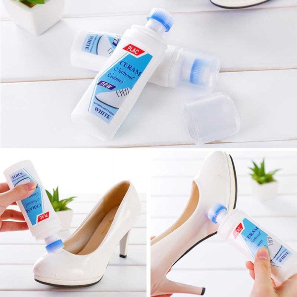 1/5/10 stk Vita Sko Rengøring Hvidgør Opfrisket Polish Rengøringsværktøj Til Casual Læder Sko Sneakers
