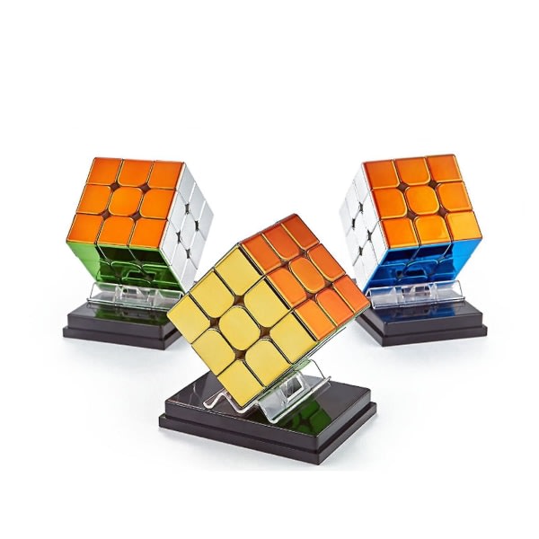 Ny Magnetic Magic Speed ​​​​Gan Cube 3x3 Speed ​​​​Cube Professionell klistermärkeslös magnetkub uppgraderad version null ingen