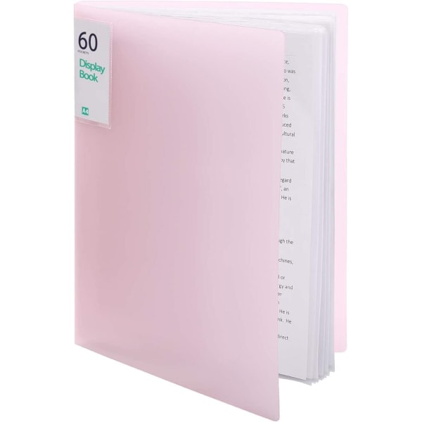 CDQ Fickor Plast Præsentationsbog Portfolio Folder File Folder