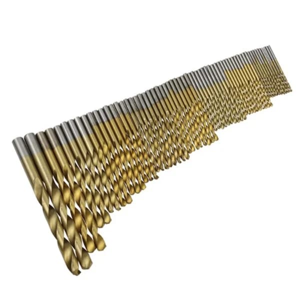 99 st HSS Borr Set Titaniumbelagd Höghastighetsstål Snabbväxling 99pcs Drill Bits 99pcs Drill Bits