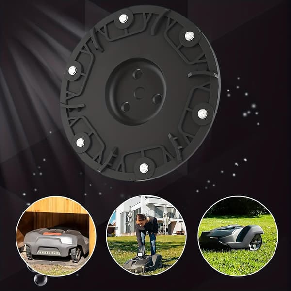RSD-01 For WORX / Landxcape / Kress / Einhell Gressklipper ABS 6-Blads Kutter Dreieskive DCQW