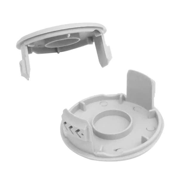 4-pakning trimmer spoledeksler ABS erstatningsdeksler for RYOBI AC80RL3 AC14RL3A gresstrimmere grå Grey