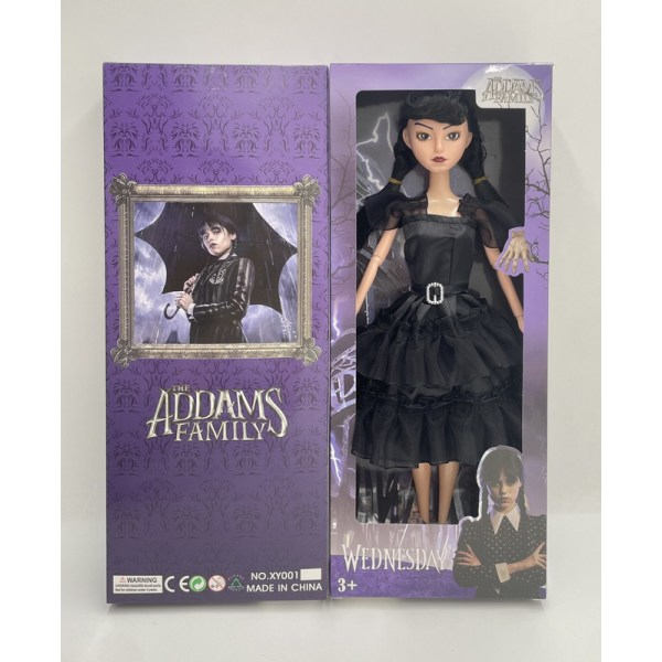 Addamsin perheen hahmot keskiviikko Addams -nuket