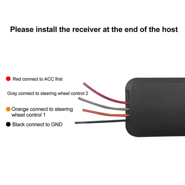 Multifunktionsratknap Fjernbetjening Navigation 2 Din DVD-controller Universal