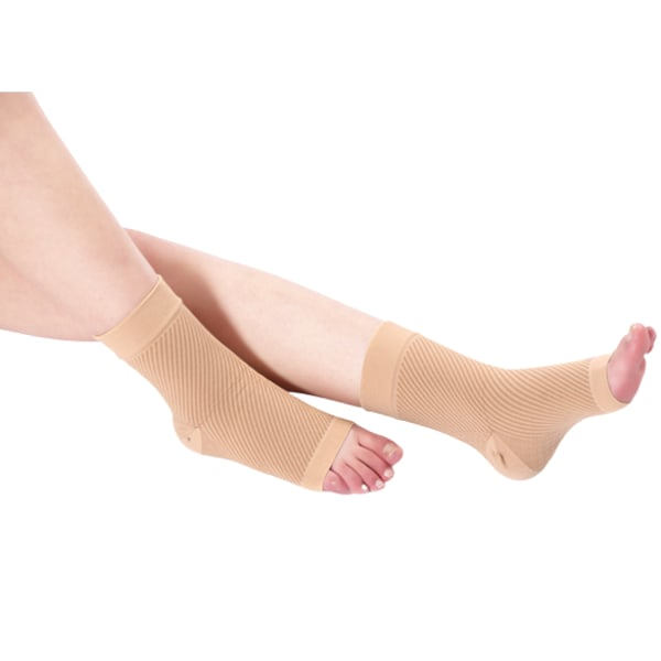 Fasciitis Support Kompressions Ankelstrømper - Fodhylster zdq