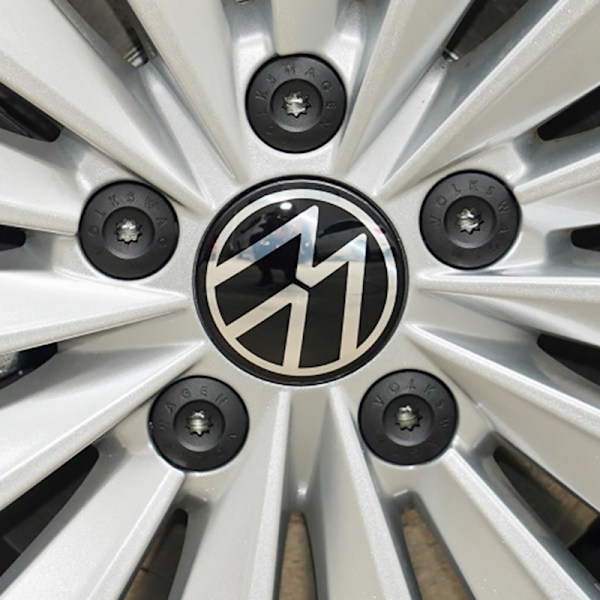 4 st Nya Spegelnavkapslar (65 mm) Ersättningsnavkapslar för Volkswagen Passat 0.1