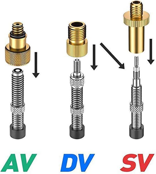 Elevate Your Lifestyle: Everyday Inflation Devices, Brass Presta Adapter Ensures Reliability and Durability, Multi-Scenario Application
