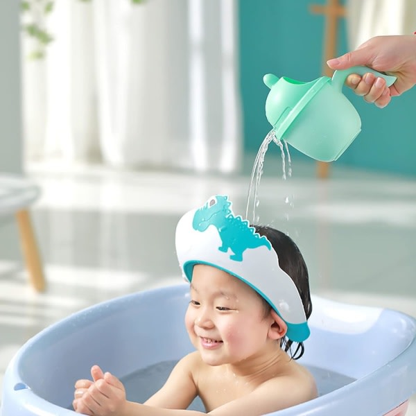 Baby shower Vattentät schampohatt för barn , Silikon Bab