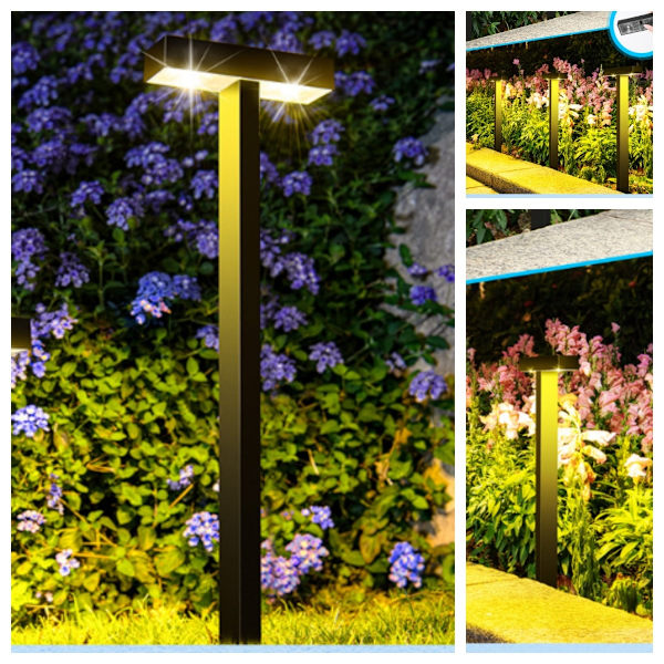 Solar Powered Garden Lights - Ground Lights - Waterproof, Automatic Switch, Easy to Install