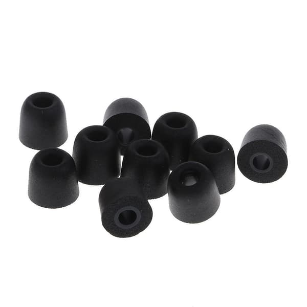 30 Stykker Ørepropper Memory Foam Ørepropper til In-Ear Hovedtelefoner 4,5 mm_tfrf
